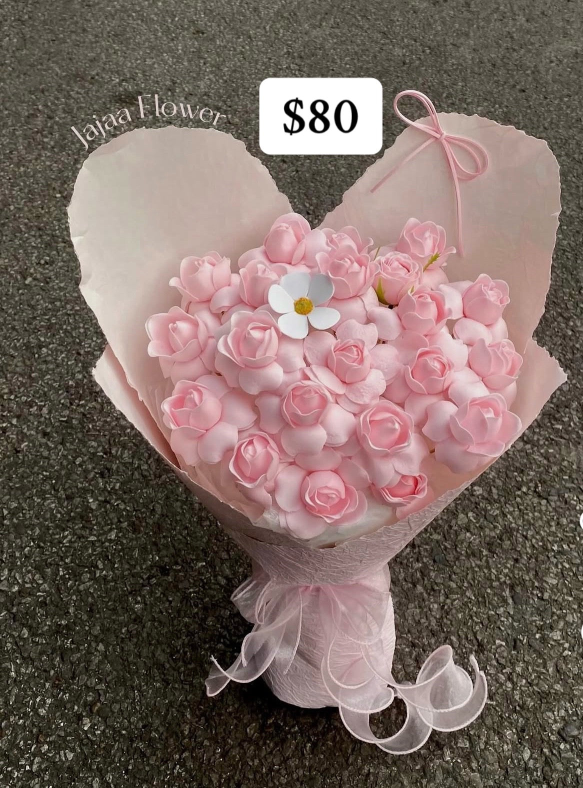 Petal Pink Rose Dome Bouquet – design reference photo