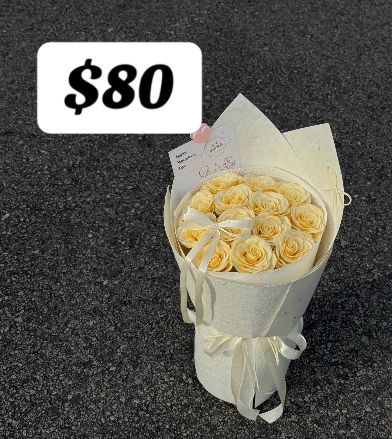 Butter Yellow Rose Bouquet – design reference photo