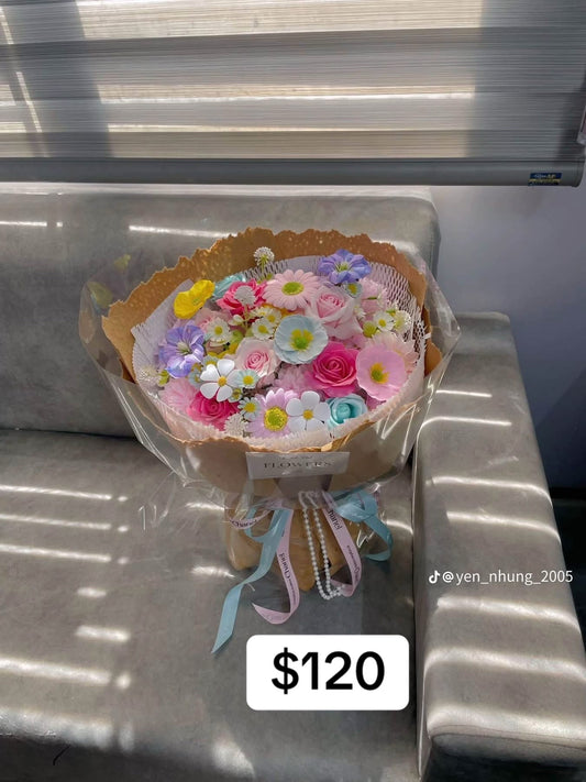 Country Meadow Color Bouquet – design reference photo