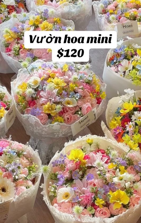 Mini Garden Meadow Bouquet – design reference photo
