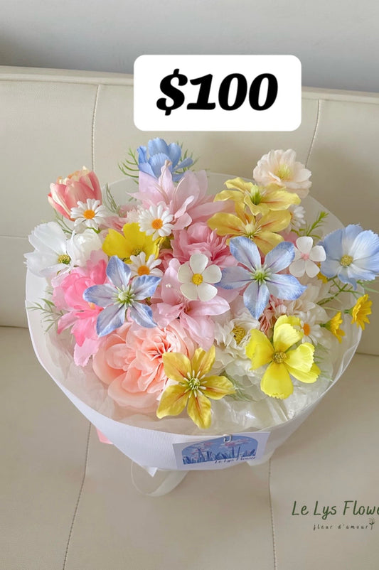 Pastel Wildflower Joy Bouquet – design reference photo