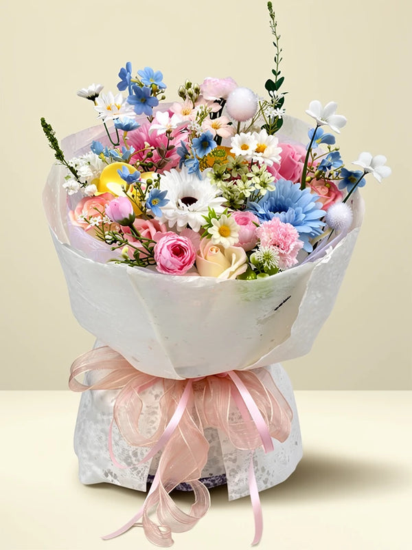 Pastel Daisy Fields Bouquet